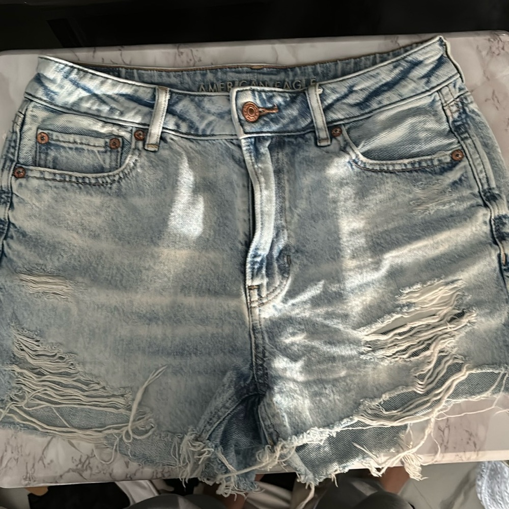 American eagle jean shorts